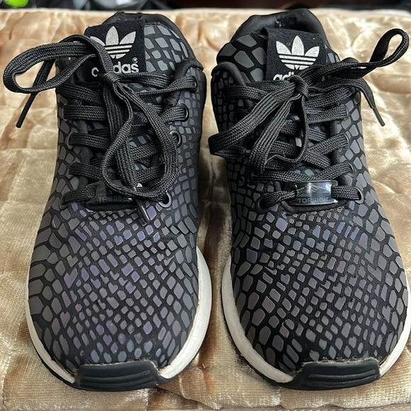 Adidas ZX Flux Xeno Reflective Iridescent Torsion Sneakers - Picture 4 of 8